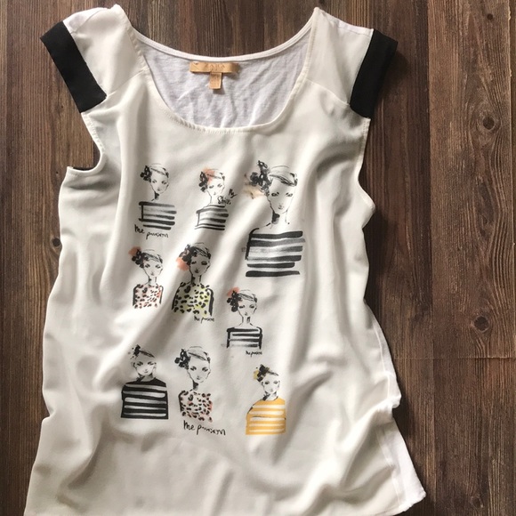 Zara chiffon like top - Picture 1 of 5